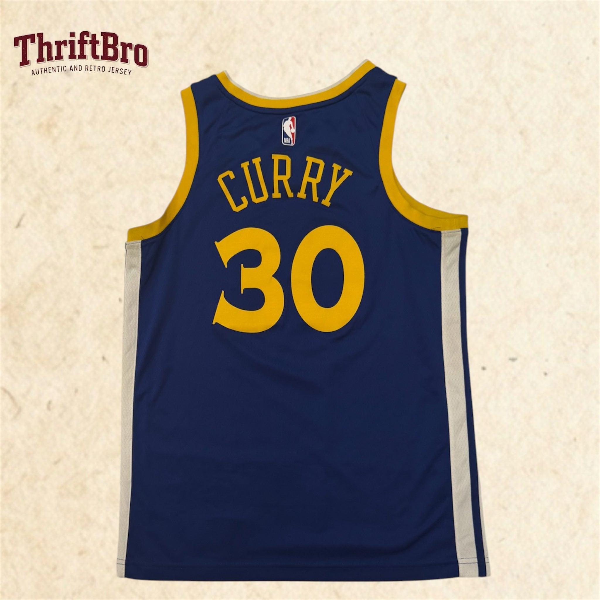 Nike Golden State Warriors Stephen Curry #30 Icon Edition Swingman Jersey