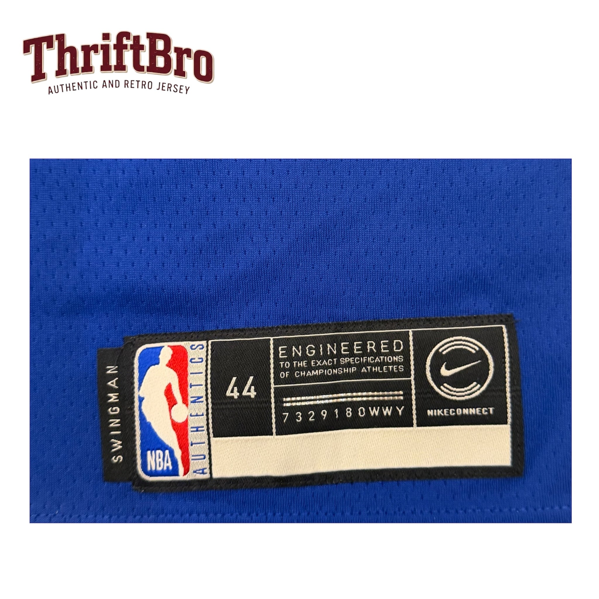 Nike Golden State Warriors Stephen Curry #30 Icon Edition Swingman Jersey