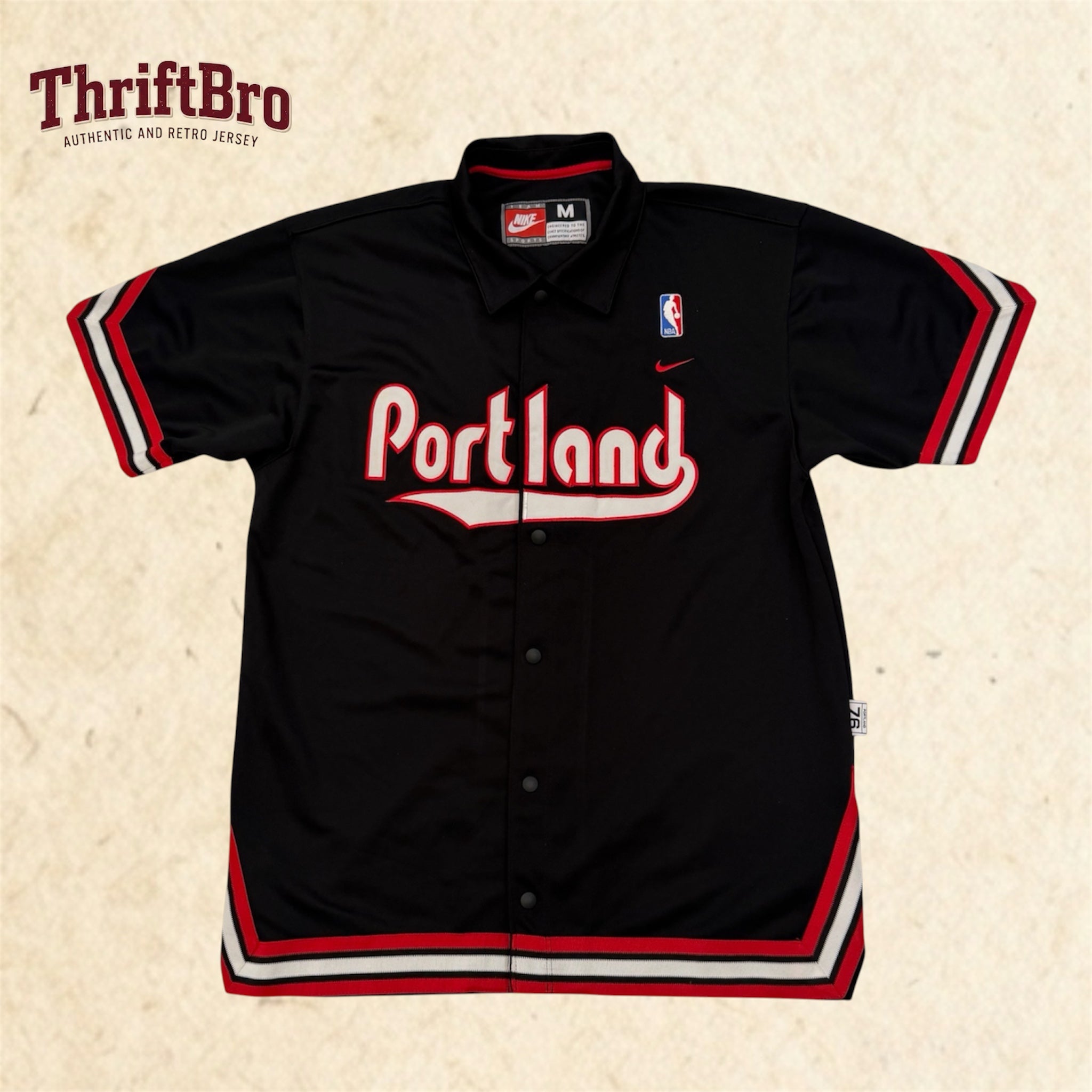 Vintage Nike Portland Trail Blazers Shooting Shirt