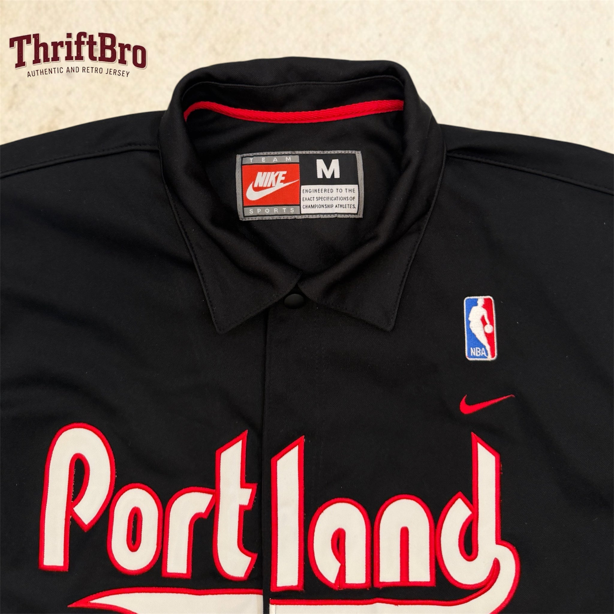 Vintage Nike Portland Trail Blazers Shooting Shirt